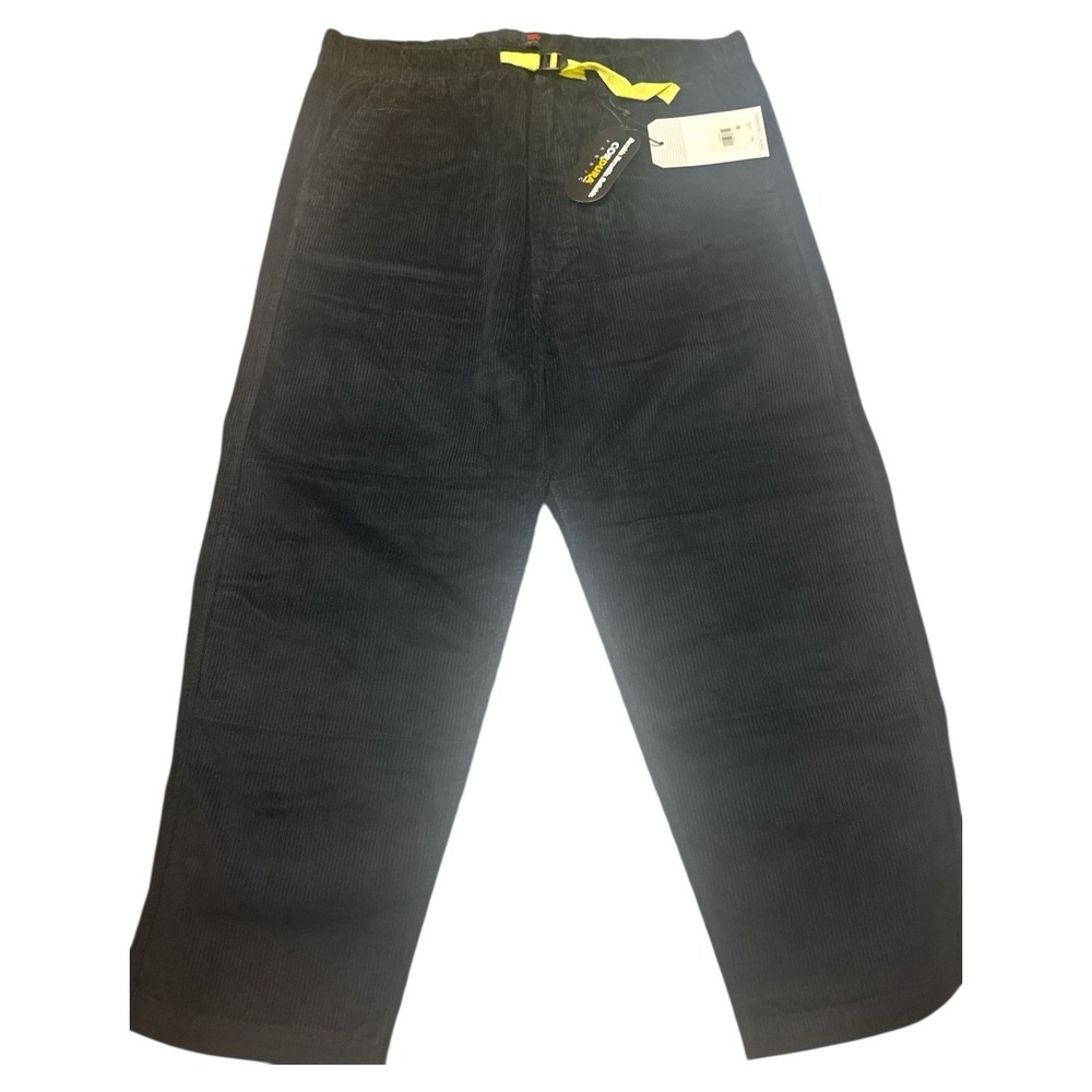NWT  Levi's Corduroy Black Pants Adjustable Waistband‎ XXL
